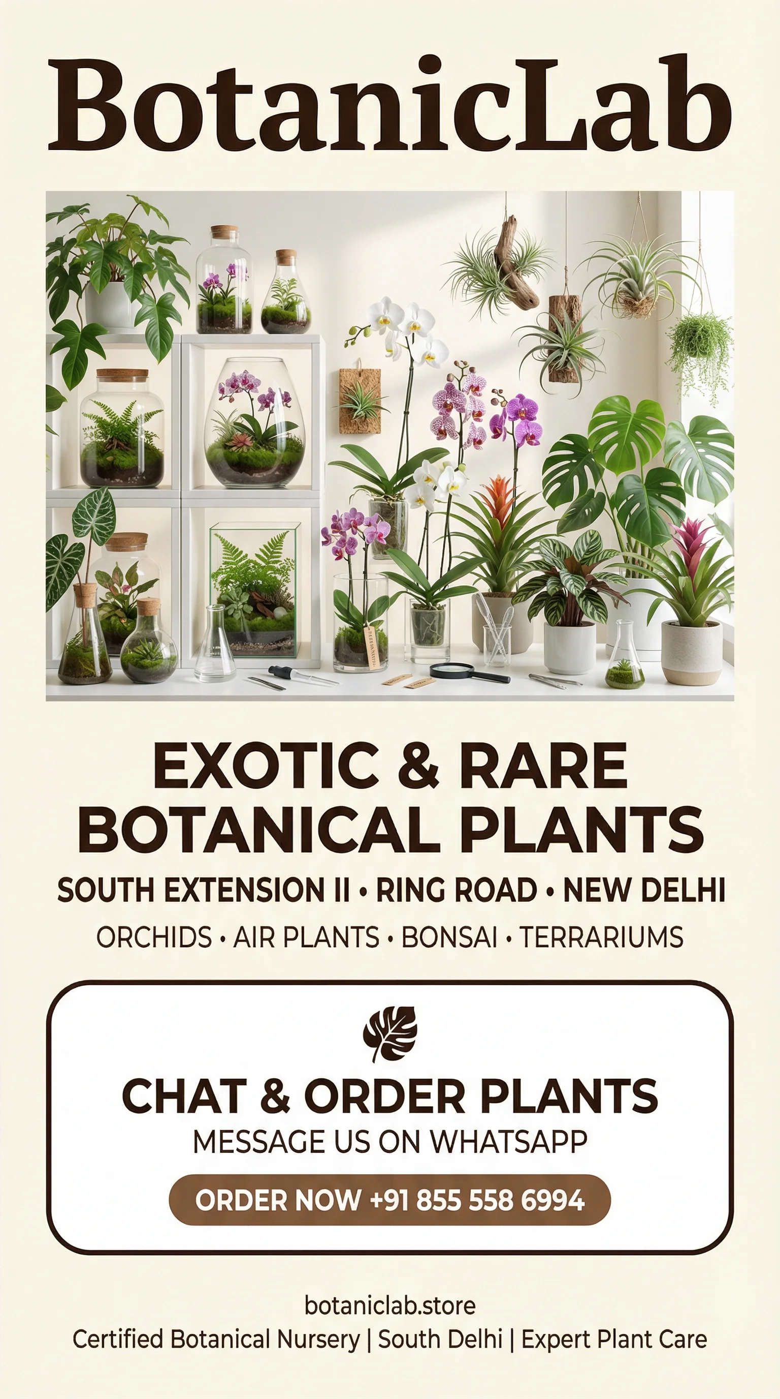 BotanicLab Exotic Rare Botanical Plants South Extension II New Delhi